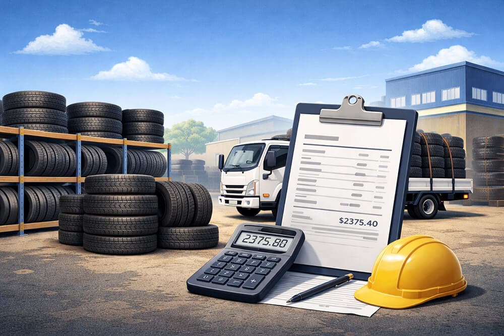 Tyre Disposal Costs in NSW