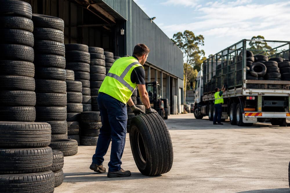Used tyre disposal and commercial pickup planning for NSW businesses
