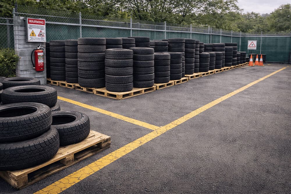 Collection-Ready Tyre Storage: 8 Checks for Safer Sites