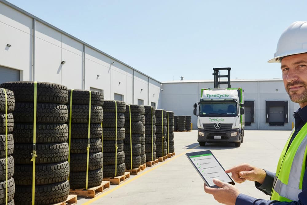Commercial site preparation for tyre collection pickup access in NSW